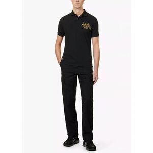 Polo Ralph Lauren Men's Slim Fit Lunar New Year Triple-Pony Polo Shirt Blue XL